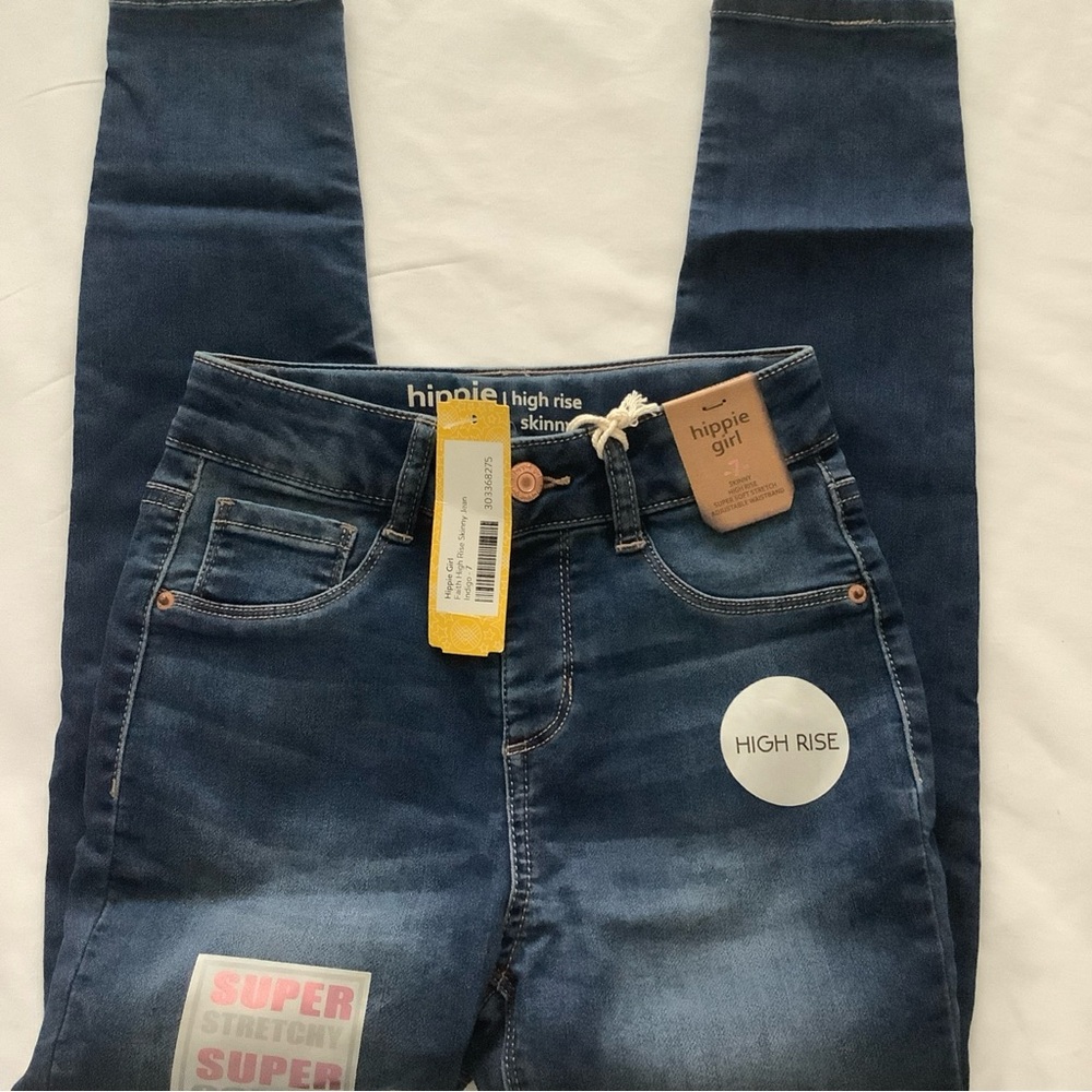 Hippie Girl High Rise Jeans Size 7 (Girl)